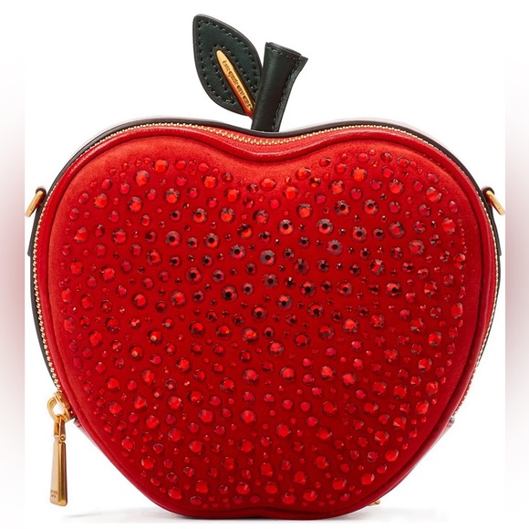 Kate Spade Big Apple Embellished Leather Crossbody Bag
